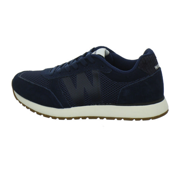 Woden Ronja Icon Schnürhalbschuhe Dunkelblau - 360° Ansicht