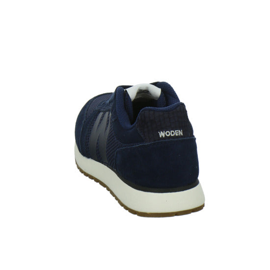 Woden Ronja Icon Schnürhalbschuhe Dunkelblau - 360° Ansicht