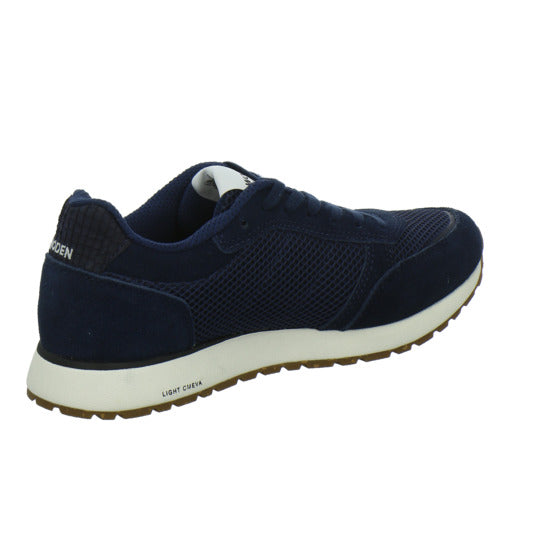 Woden Ronja Icon Schnürhalbschuhe Dunkelblau - 360° Ansicht