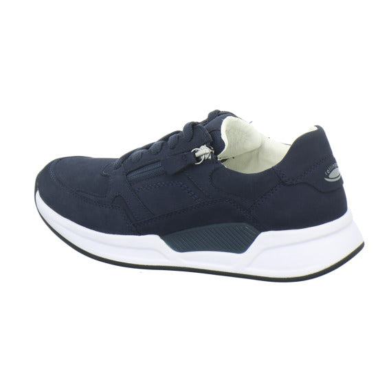 Gabor Comfort Rolling Soft Schnürhalbschuhe Dunkelblau - 360° Ansicht