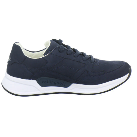 Gabor Comfort Rolling Soft Schnürhalbschuhe Dunkelblau - 360° Ansicht
