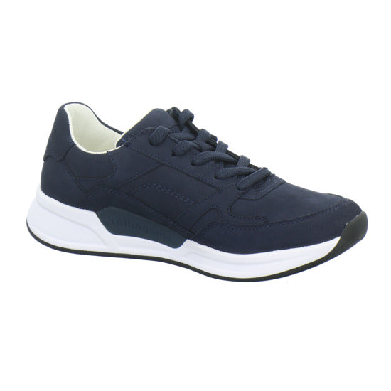Gabor Comfort Rolling Soft Schnürhalbschuhe Dunkelblau - 360° Ansicht