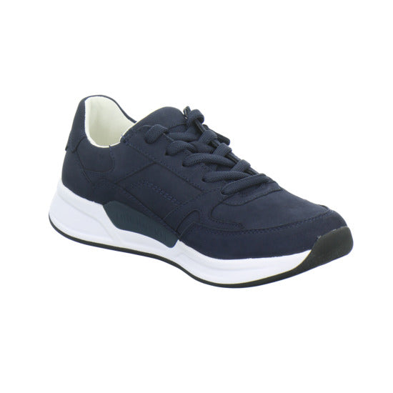 Gabor Comfort Rolling Soft Schnürhalbschuhe Dunkelblau - 360° Ansicht