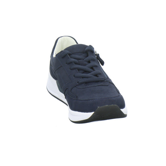 Gabor Comfort Rolling Soft Schnürhalbschuhe Dunkelblau - 360° Ansicht