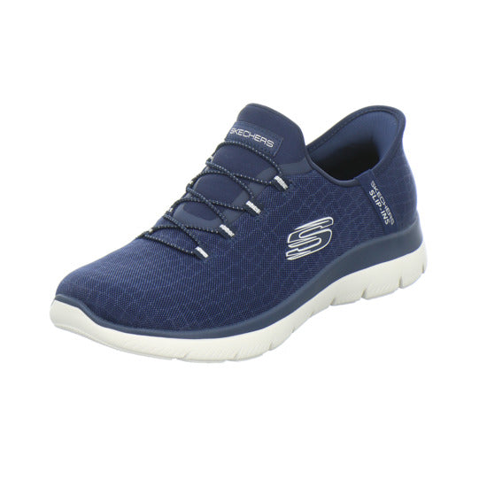 Skechers SLIP INS SUMMITS Schnürhalbschuhe Dunkelblau - 360° Ansicht