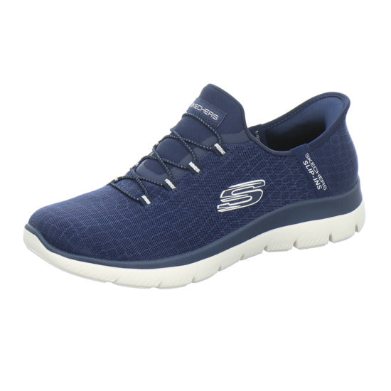 Skechers SLIP INS SUMMITS Schnürhalbschuhe Dunkelblau - 360° Ansicht