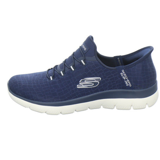 Skechers SLIP INS SUMMITS Schnürhalbschuhe Dunkelblau - 360° Ansicht