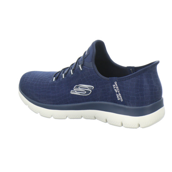 Skechers SLIP INS SUMMITS Schnürhalbschuhe Dunkelblau - 360° Ansicht