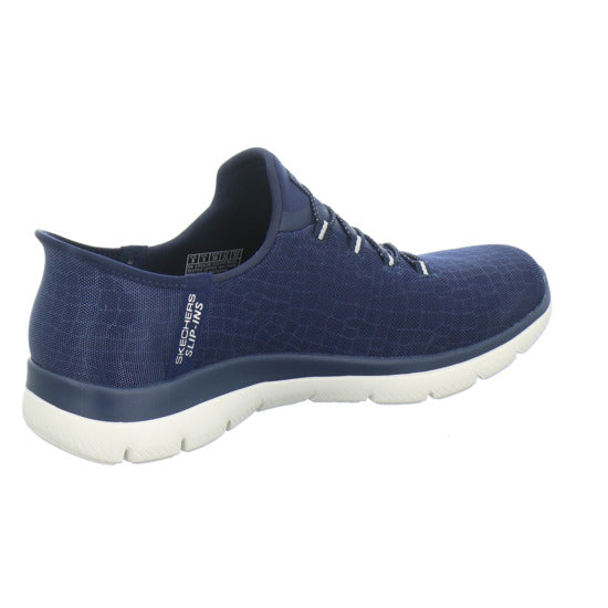 Skechers SLIP INS SUMMITS Schnürhalbschuhe Dunkelblau - 360° Ansicht