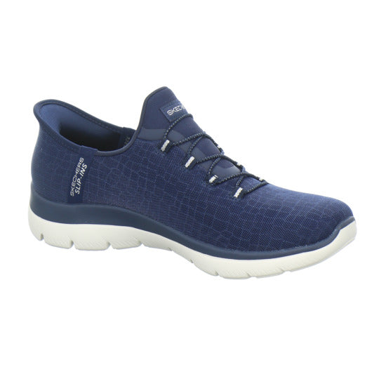 Skechers SLIP INS SUMMITS Schnürhalbschuhe Dunkelblau - 360° Ansicht