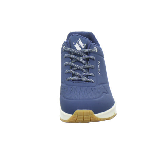 Skechers UNO SHIMMER AWAY Schnürhalbschuhe Dunkelblau - 360° Ansicht