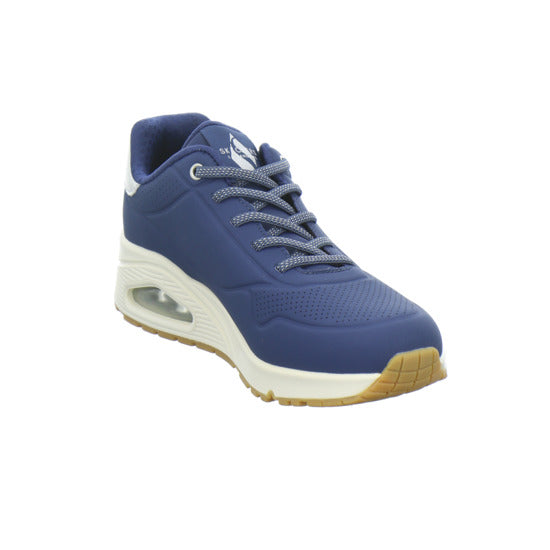Skechers UNO SHIMMER AWAY Schnürhalbschuhe Dunkelblau - 360° Ansicht