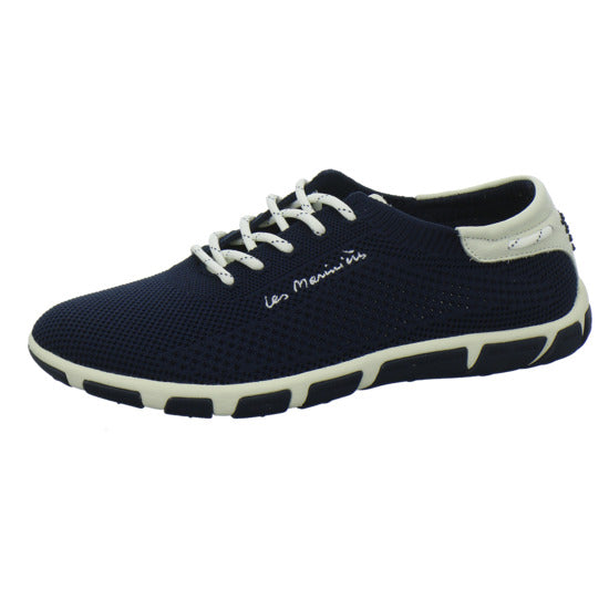 TBS Schnürhalbschuhe Dunkelblau - 360° Ansicht