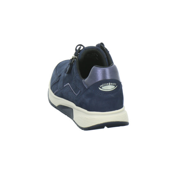 Gabor Comfort Rolling Soft Schnürhalbschuhe Dunkelblau
