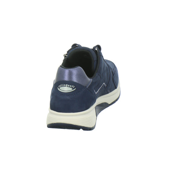 Gabor Comfort Rolling Soft Schnürhalbschuhe Dunkelblau