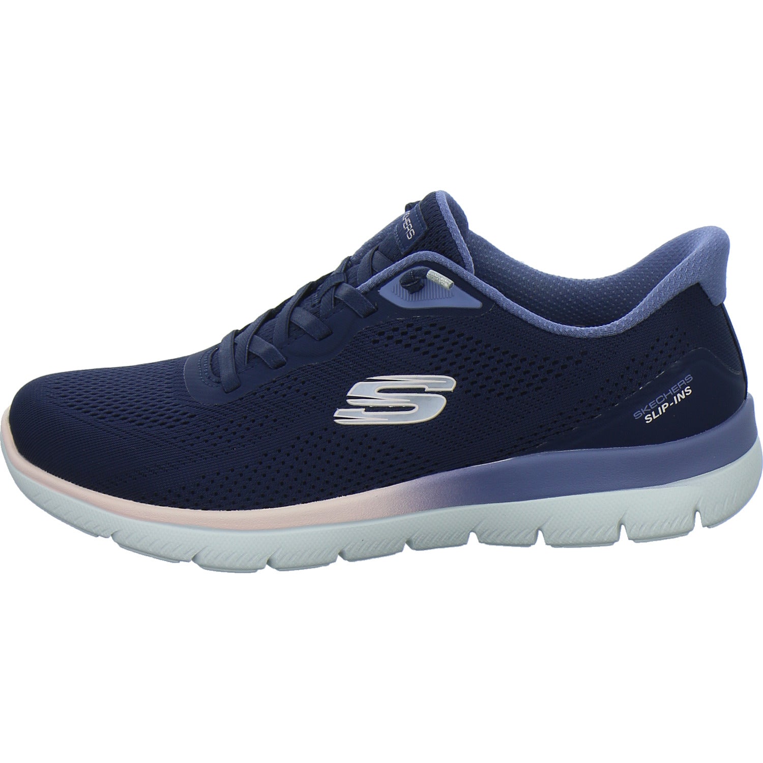 Skechers Sneaker Damen Summits Slip-Ins Dunkelblau