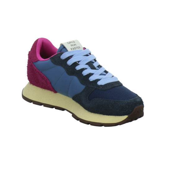 SUN68 Sneaker Damen Blau-kombi