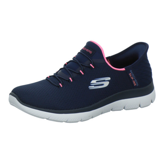 Skechers Sneaker Damen SLIP INS SUMMITS Blau-kombi