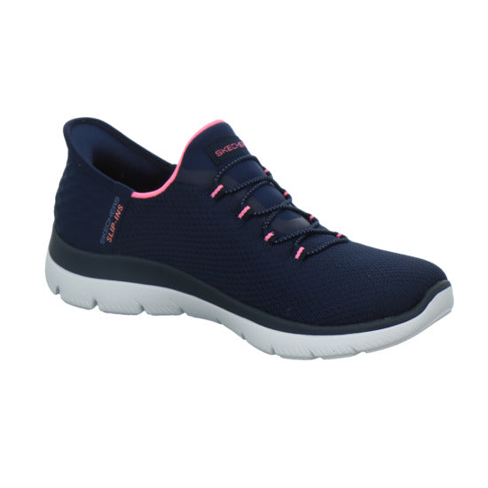 Skechers Sneaker Damen SLIP INS SUMMITS Blau-kombi