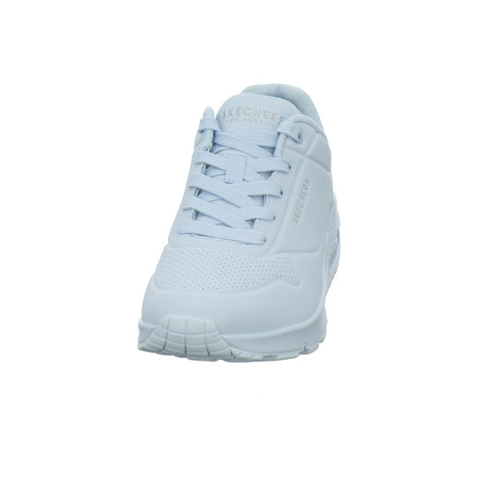 Skechers UNO Schnürhalbschuhe Hellblau - 360° Ansicht