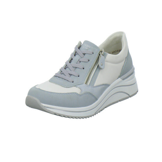 Remonte Schnürhalbschuhe Hellblau - 360° Ansicht