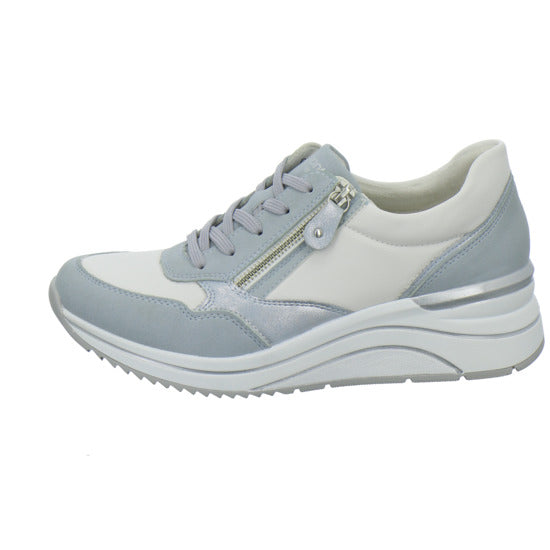 Remonte Schnürhalbschuhe Hellblau - 360° Ansicht