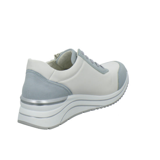 Remonte Schnürhalbschuhe Hellblau - 360° Ansicht
