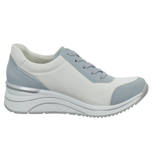 Remonte Schnürhalbschuhe Hellblau - 360° Ansicht