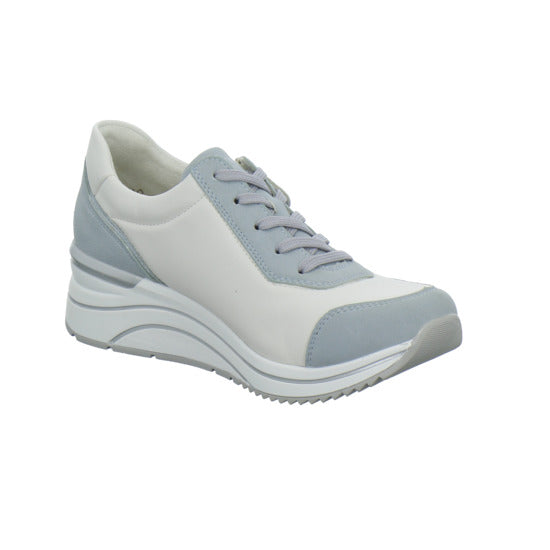 Remonte Schnürhalbschuhe Hellblau - 360° Ansicht