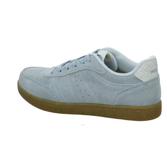 Woden Bjork Suede Schnürhalbschuhe Hellblau - 360° Ansicht