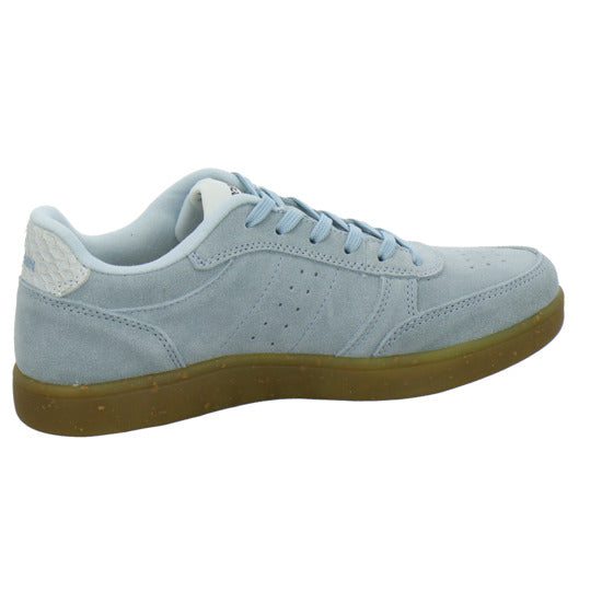 Woden Bjork Suede Schnürhalbschuhe Hellblau - 360° Ansicht