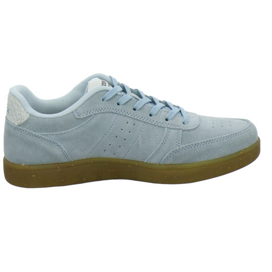 Woden Bjork Suede Schnürhalbschuhe Hellblau - 360° Ansicht