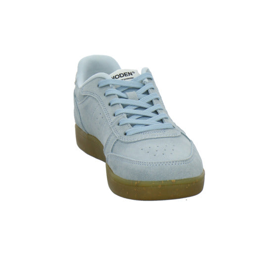Woden Bjork Suede Schnürhalbschuhe Hellblau - 360° Ansicht