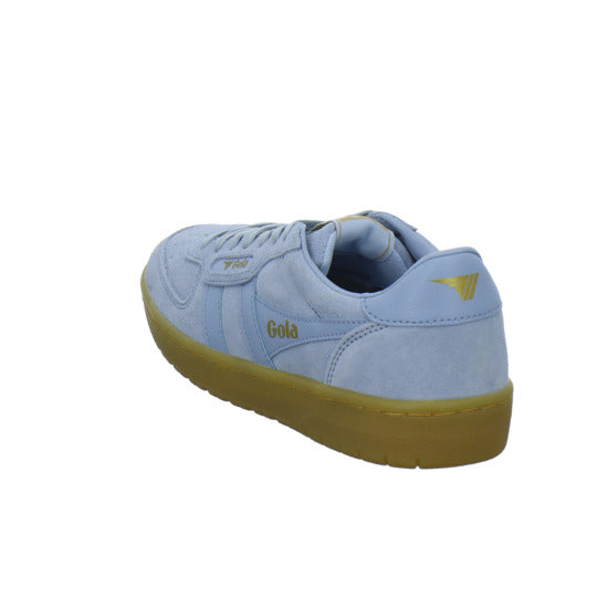 Gola Hawk Suede Schnürhalbschuhe Hellblau - 360° Ansicht