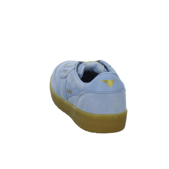 Gola Hawk Suede Schnürhalbschuhe Hellblau - 360° Ansicht