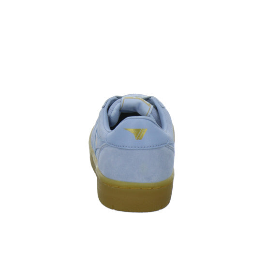 Gola Hawk Suede Schnürhalbschuhe Hellblau - 360° Ansicht