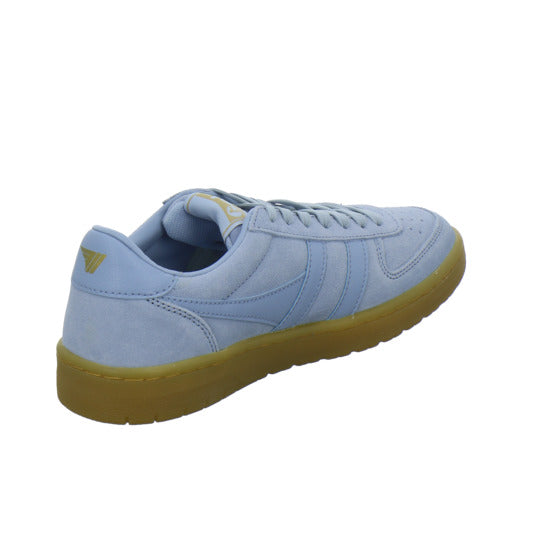 Gola Hawk Suede Schnürhalbschuhe Hellblau - 360° Ansicht