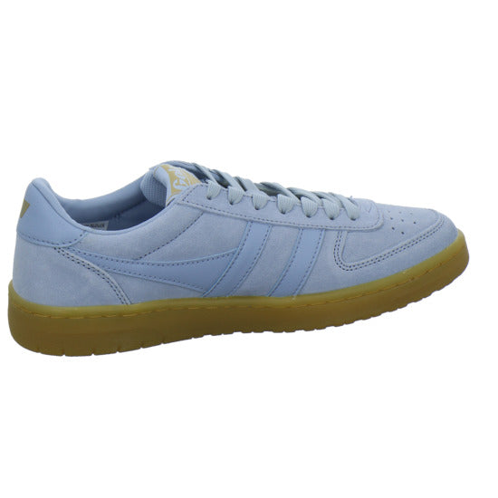Gola Hawk Suede Schnürhalbschuhe Hellblau - 360° Ansicht