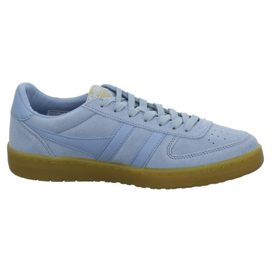 Gola Hawk Suede Schnürhalbschuhe Hellblau - 360° Ansicht