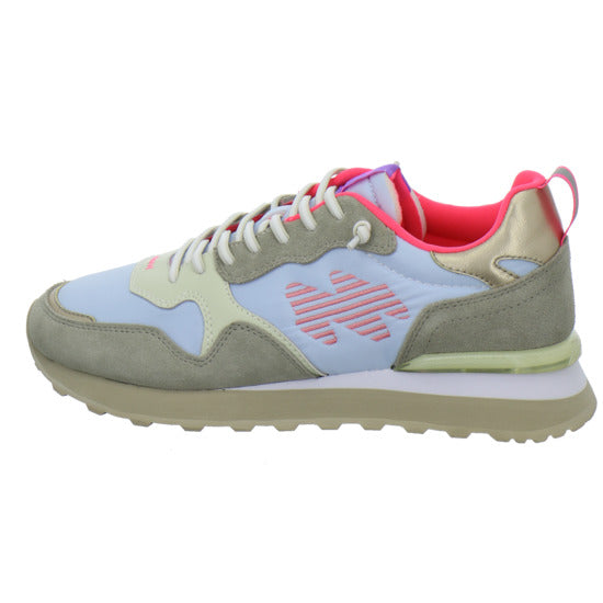 Maripe Schnürhalbschuhe Hellblau - 360° Ansicht