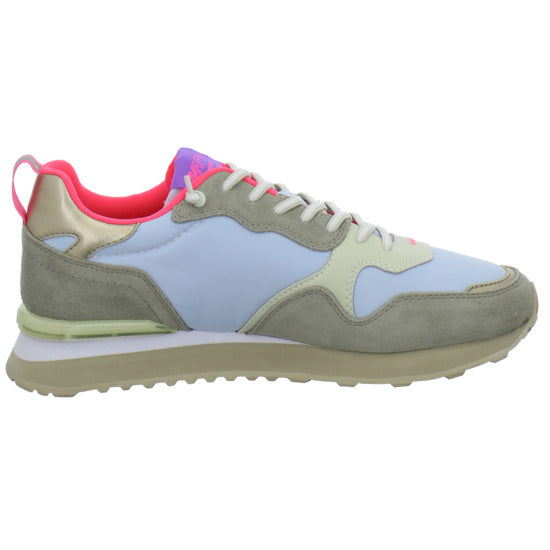 Maripe Schnürhalbschuhe Hellblau - 360° Ansicht
