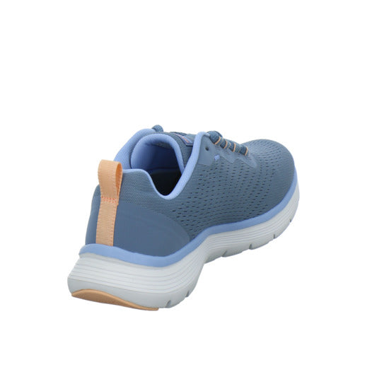 Skechers FLEX APPEAL Schnürhalbschuhe Hellblau - 360° Ansicht