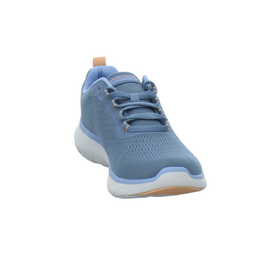 Skechers FLEX APPEAL Schnürhalbschuhe Hellblau - 360° Ansicht
