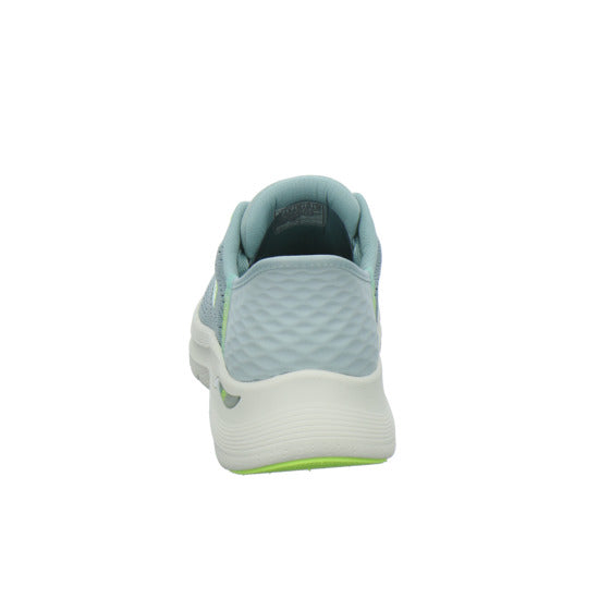Skechers ARCH FIT SLIP INS Schnürhalbschuhe Hellblau - 360° Ansicht