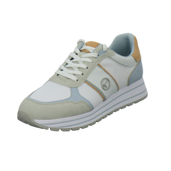 Tamaris Schnürhalbschuhe Hellblau - 360° Ansicht