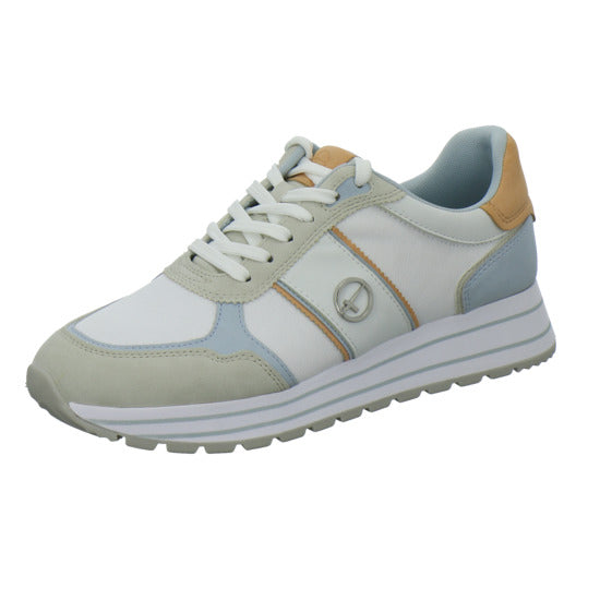 Tamaris Schnürhalbschuhe Hellblau - 360° Ansicht
