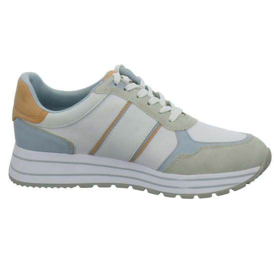 Tamaris Schnürhalbschuhe Hellblau - 360° Ansicht