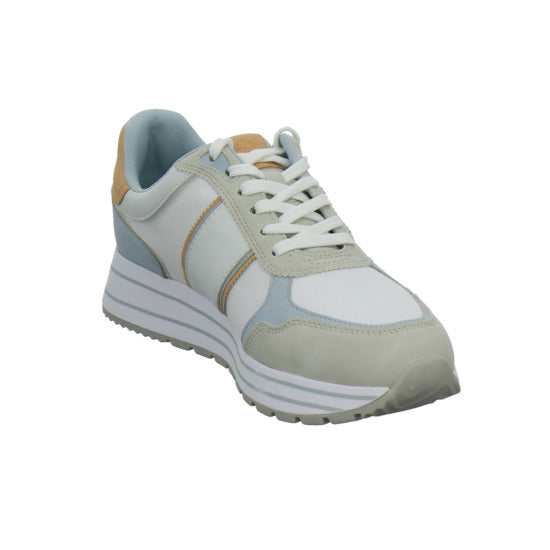 Tamaris Schnürhalbschuhe Hellblau - 360° Ansicht