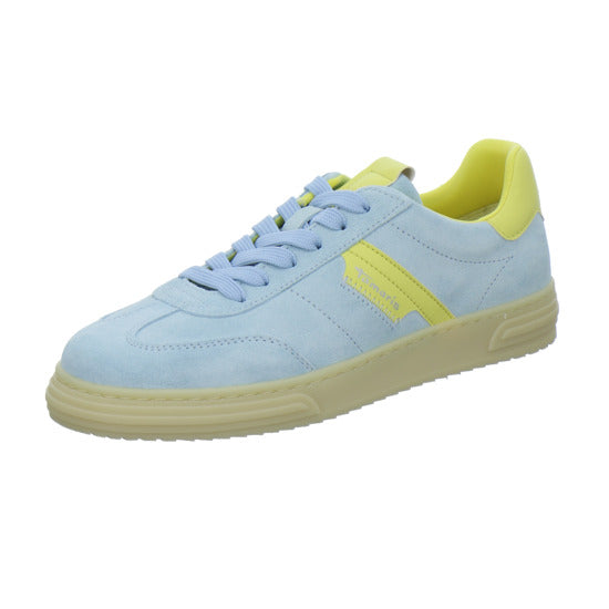 Tamaris Schnürhalbschuhe Hellblau - 360° Ansicht
