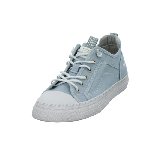 Mustang Schnürhalbschuhe Hellblau - 360° Ansicht